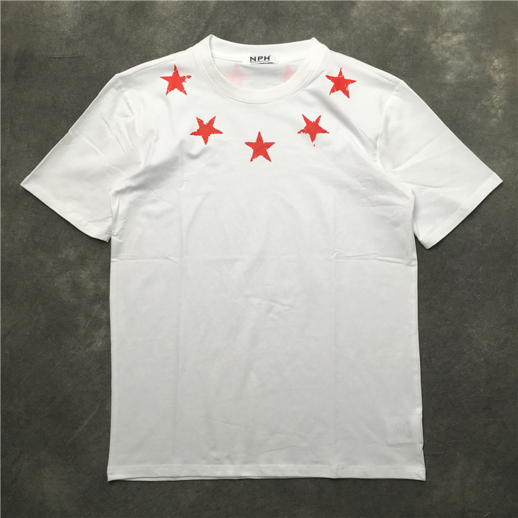 20ss mens t shirts tee paris letters Collar red pentagram print clothes short sleeve shirts Men Women real New, White
20ss mens t shirts tee paris letters Collar red pentagram print clothes short sleeve shirts Men Women real New, White