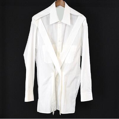 2021 Spring Shirts Yohji shirting Men Brand Fashion Black Back Strap show Shirt yamamoto yoshi custom pure cotton Coats Plus Size Male Hipster Button Tops Dress, White
2021 Spring Shirts Yohji shirting Men Brand Fashion Black Back Strap show Shirt yamamoto yoshi custom pure cotton Coats Plus Size Male Hipster Button Tops Dress, White