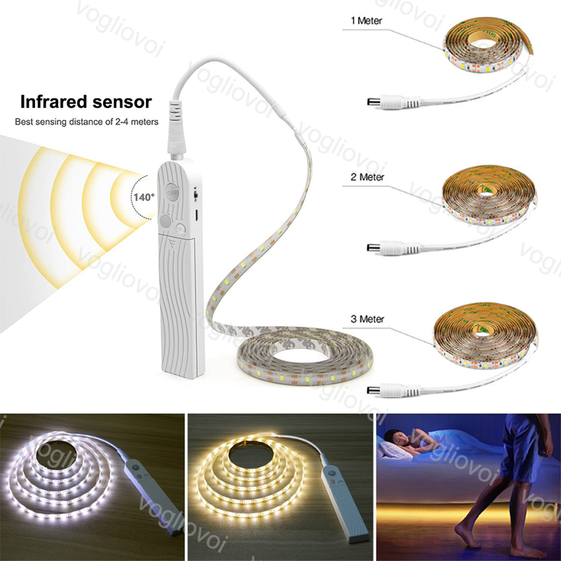 Motion Sensor LED Strips 1M 2M 3M Cabinet Under Bed Lamp Rope Night Holiday Lighting For Stairs Hallway Closet Kitchen EUB
Motion Sensor LED Strips 1M 2M 3M Cabinet Under Bed Lamp Rope Night Holiday Lighting For Stairs Hallway Closet Kitchen EUB