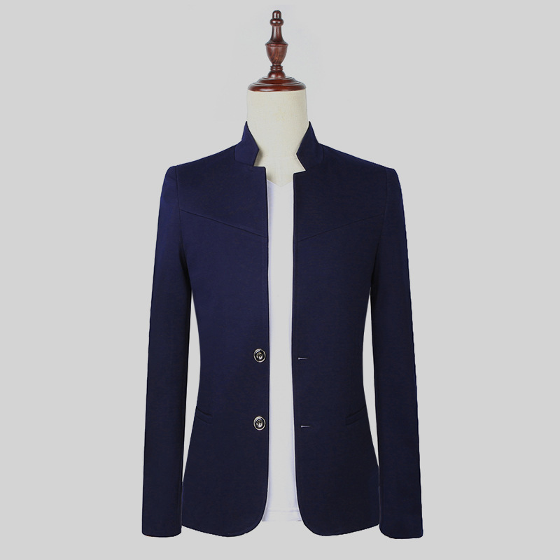 Customized new hot men' suit Chinese style wedding groom groomsmen dress tunic collar collar single-breasted suit jacket men, Beige
Customized new hot men' suit Chinese style wedding groom groomsmen dress tunic collar collar single-breasted suit jacket men, Beige