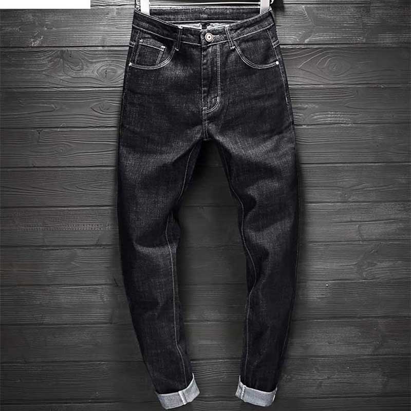 Spring Broken Hole Youth Men's Pants Large Size Jeans Men's Wild Stretch Slim Feet Summer New Korean Trend Solid Color Jeans, Blue
Spring Broken Hole Youth Men's Pants Large Size Jeans Men's Wild Stretch Slim Feet Summer New Korean Trend Solid Color Jeans, Blue