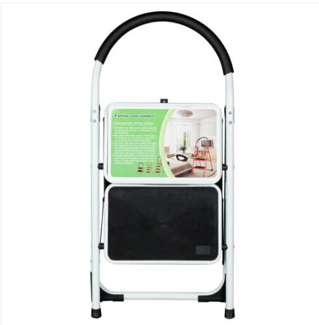 Fashion 2021 Wholesales HOT Sales Folding Stool Heavy Duty Industrial Lightweight 2-Step Ladder White