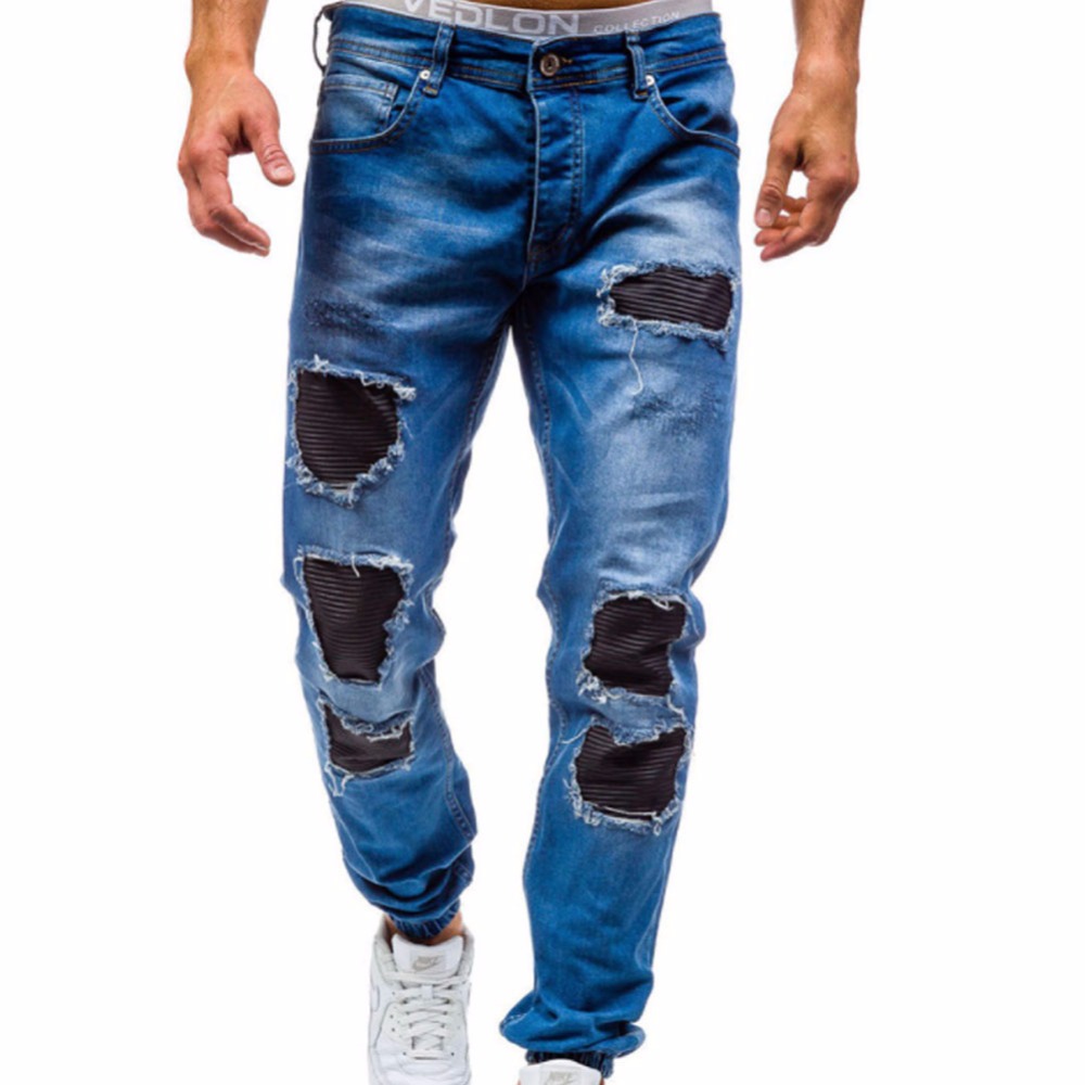 2017 New Men'S Jeans Ripped Beggar Holes Pants Korean Style Elasticity Casual Male Trousers Cool Stretch Man Denim Pants 38, 6011black
2017 New Men'S Jeans Ripped Beggar Holes Pants Korean Style Elasticity Casual Male Trousers Cool Stretch Man Denim Pants 38, 6011black