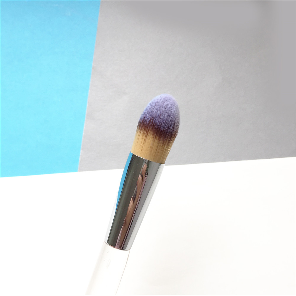 TME-SERIES 84 COMPLEXION ENHANCER BRUSH - Precision Foundation / Full Coverage Large Concealer - Beauty Makeup Brush Blender Tool
