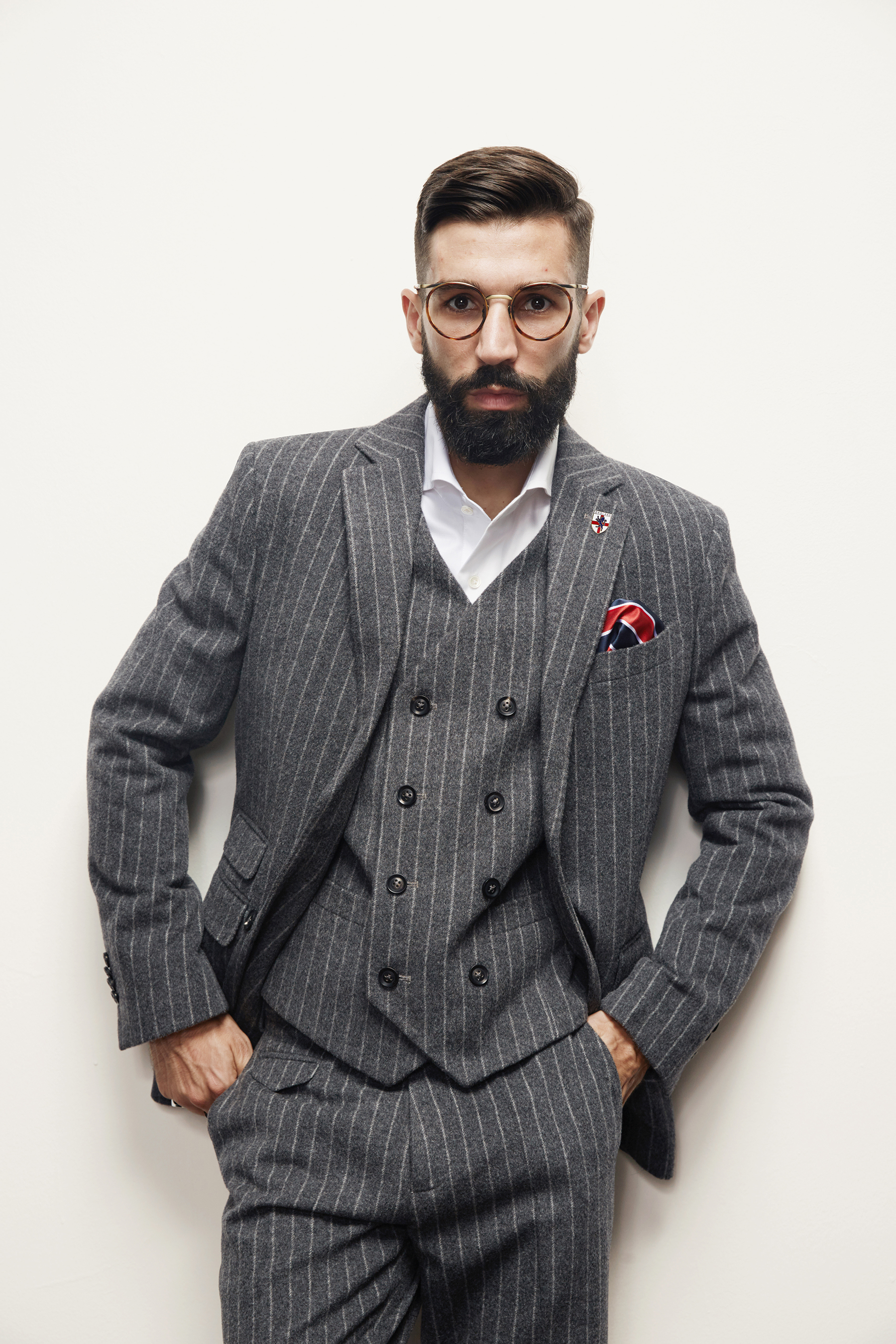 2019 Vintage Suits Tweed Wool Check Suits Regular Fit Groom Tuxedos Custom Made Plaid Wedding Tuxedos Formal Dress Three Pieces