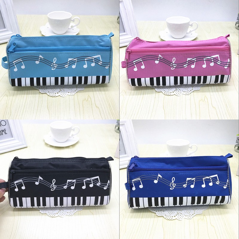 Music piano pencil case polyester pen bag Double high capacity pen box stationery office school student gifts
Music piano pencil case polyester pen bag Double high capacity pen box stationery office school student gifts