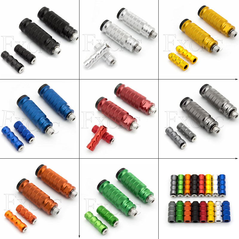 Footrest Universal Motorcycle Pegs Footrests Motorbike Footrest Foot Steps Motorcycle For Ninja 300 250 Z1000 Z750 ZX6R
Footrest Universal Motorcycle Pegs Footrests Motorbike Footrest Foot Steps Motorcycle For Ninja 300 250 Z1000 Z750 ZX6R
