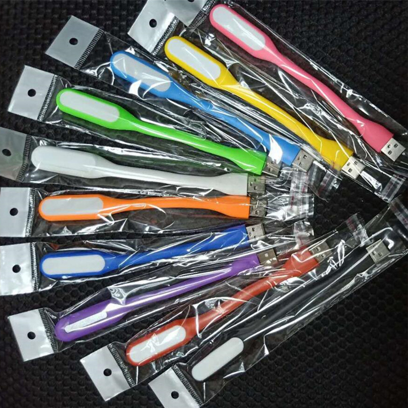 LED Light Lamp Mini Portable USB 6LEDs Super Bright Book Light Reading Lamp Adjust Angle Flexible Lighting for Mobile Power Laptop Notebook