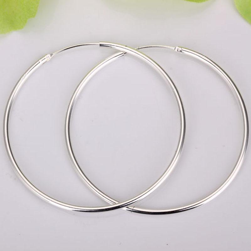 wholesale 925 Sterling silver simple big circle earrings!925 silver 50mm round hoop earrings jewelry,925 women's jewelry
wholesale 925 Sterling silver simple big circle earrings!925 silver 50mm round hoop earrings jewelry,925 women's jewelry