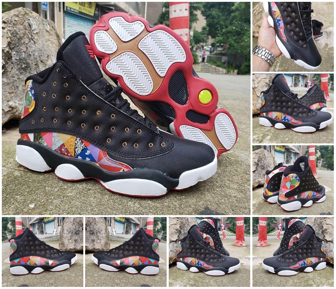 2019 New 13 Basketball Shoes 13S Pig Year Limited CNY men Sports Shoes Designer High Quality Black Red Trend Wild Size7-13
2019 New 13 Basketball Shoes 13S Pig Year Limited CNY men Sports Shoes Designer High Quality Black Red Trend Wild Size7-13