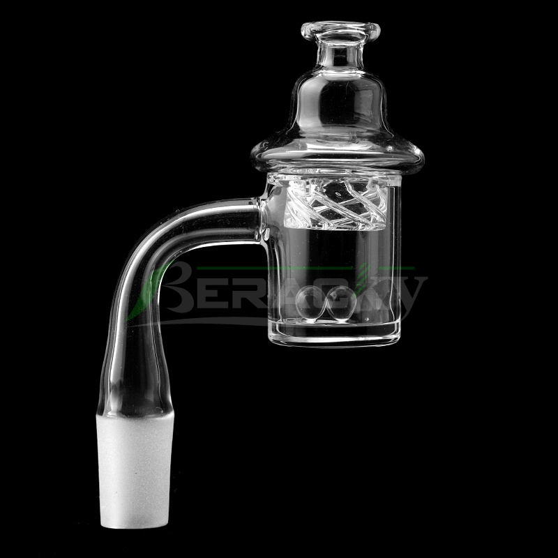 Beracky Beveled Edge Quartz Banger With Glass Spinning Carb Cap 10mm 14mm 18mm Male Female Quartz Nails For Dab Rigs Glass Water Bongs
Beracky Beveled Edge Quartz Banger With Glass Spinning Carb Cap 10mm 14mm 18mm Male Female Quartz Nails For Dab Rigs Glass Water Bongs