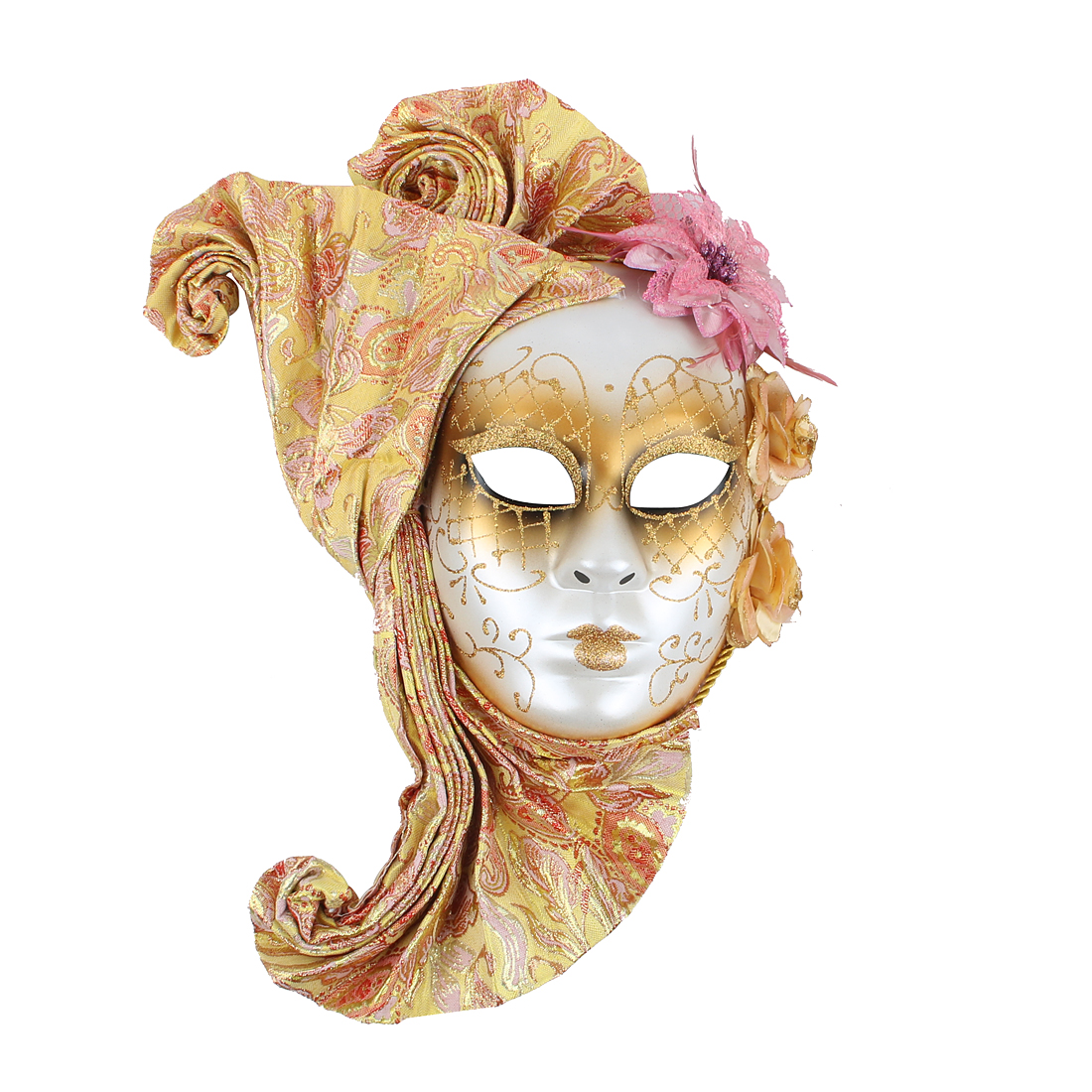 C/Miracle Lady Flower Jester Venetian Mask Masquerade Mardi Gras Art Wall Decorative Collection
C/Miracle Lady Flower Jester Venetian Mask Masquerade Mardi Gras Art Wall Decorative Collection