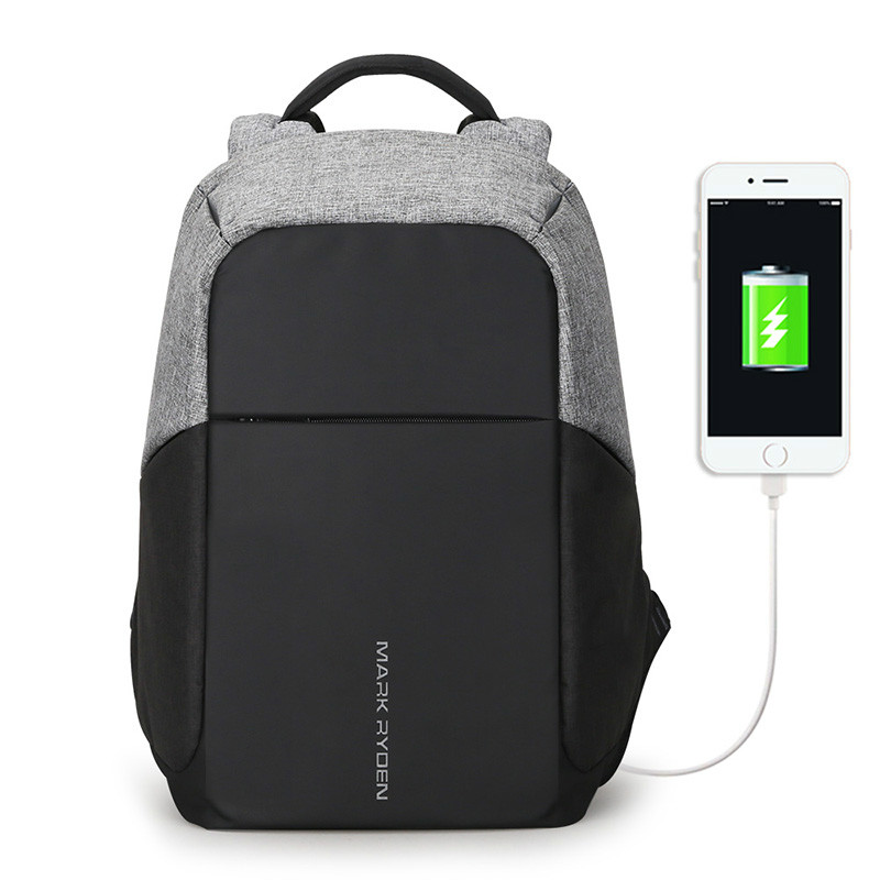 RM Multifunction USB charging Men 15inch Laptop Backpacks For Teenager Fashion Male Mochila Travel backpack anti thief