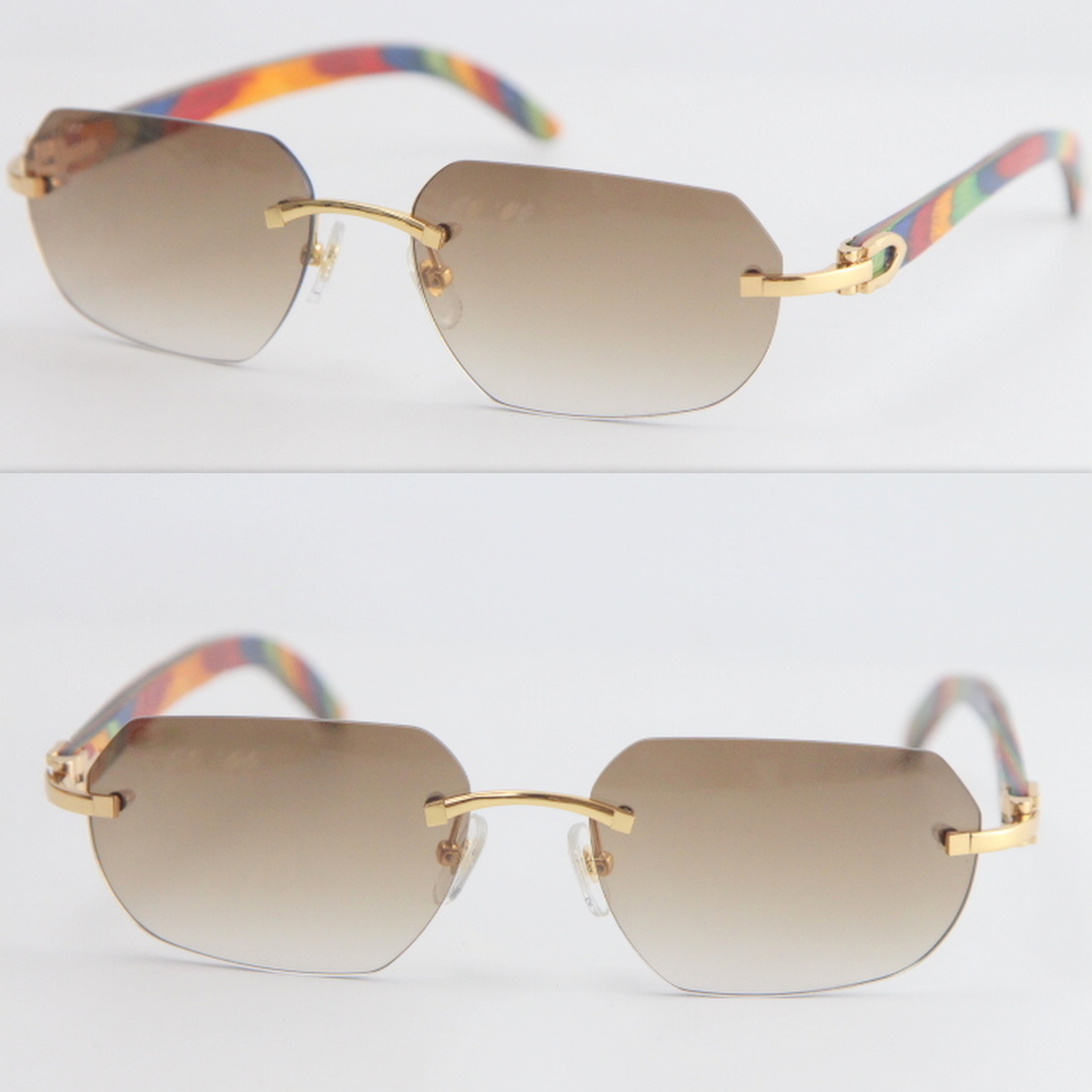 Wholesale Selling Rimless Decor peacock Wood fram man Sunglasses Large Square High-end Adumbral outdoors Wooden glasses C Decoration 18K gol, White;black
Wholesale Selling Rimless Decor peacock Wood fram man Sunglasses Large Square High-end Adumbral outdoors Wooden glasses C Decoration 18K gol, White;black