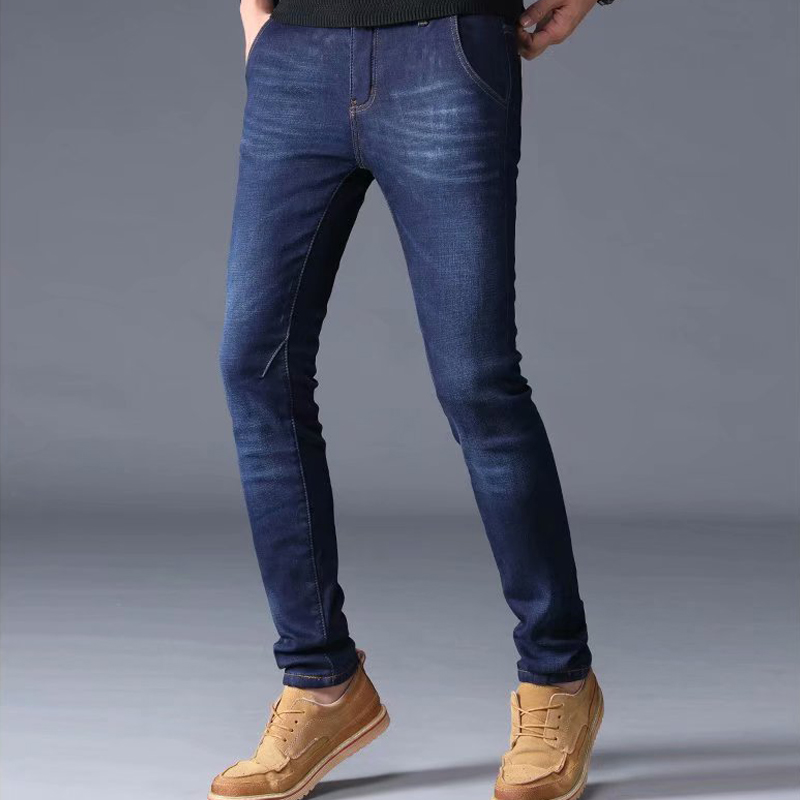 Solid Pencil Pants Men jeans 2019 Winter Jeans pants Full Length Midweight Mid Zipper Loose Denim Men Trousers, Show as picture
Solid Pencil Pants Men jeans 2019 Winter Jeans pants Full Length Midweight Mid Zipper Loose Denim Men Trousers, Show as picture