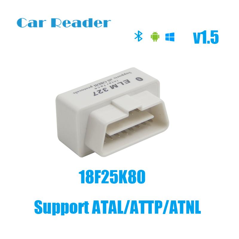 

ELM327 V1.5 With Double PCB PIC18F25K80 OBDII Car Fault Code reader For Android/Windows/Symbian system Auto Diagnostic Tool obd