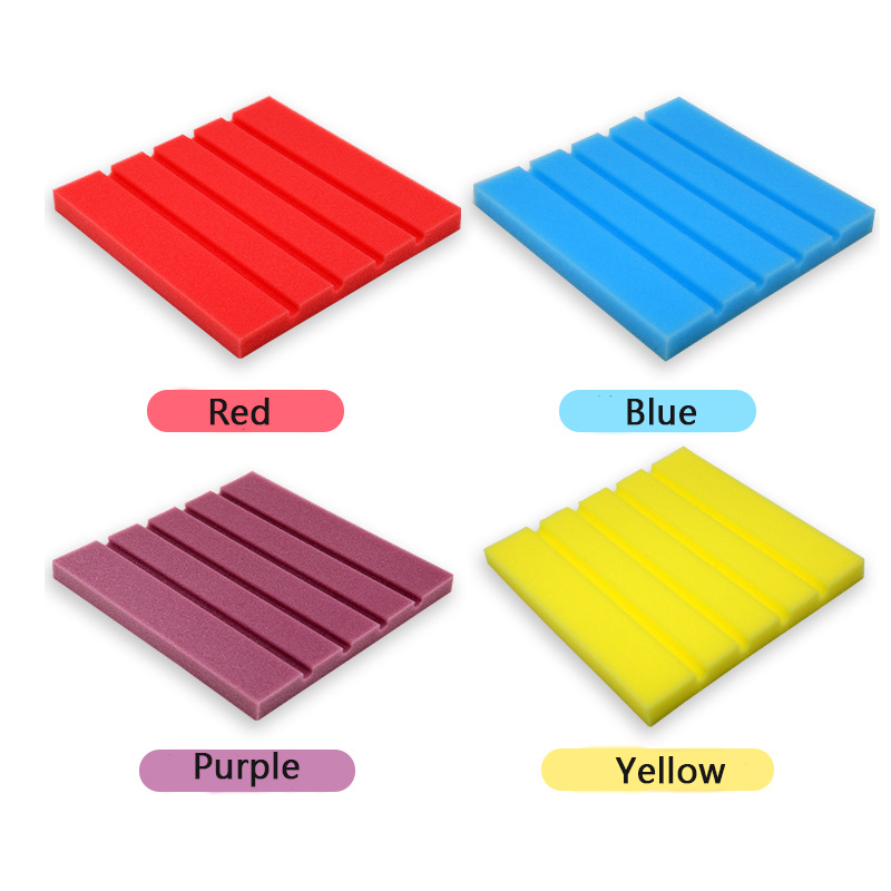 (12Pack) Groove Acoustic Panels Ceiling Sound Absorption Tile Studio Acoustic soundproofing Tiles 30x30x2cm6083725