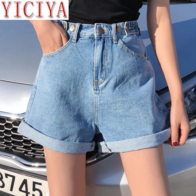 2020 Women' Denim loose Shorts Classic Vintage High Waist Blue Wide Leg Female Caual Summer Ladies Shorts Jeans For Women
2020 Women' Denim loose Shorts Classic Vintage High Waist Blue Wide Leg Female Caual Summer Ladies Shorts Jeans For Women