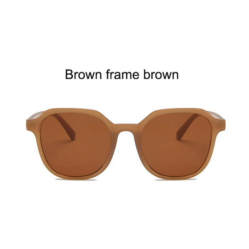 INEXHA2019 New Fashion Sunglasses Female Street Shooting Retro Sunglasses PC Material For Men And Women Apply