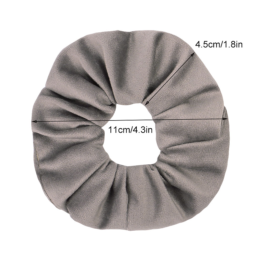 Fashion Suede Scrunchie Elastic Hair Bands Women Girls Ponytail Hair Rope Ties Simple Autumn and winter Eur Scrunchy Hair Accessories 0926