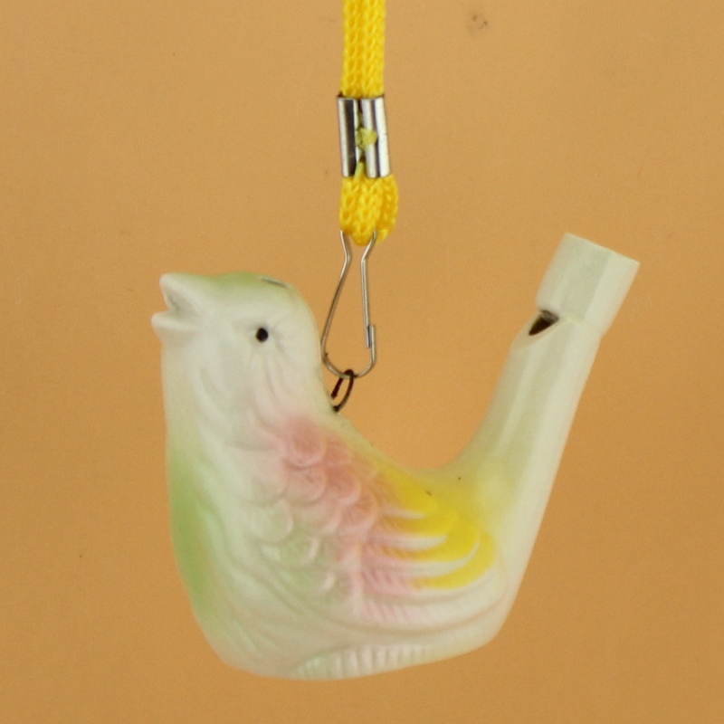 Water Bird Whistle Ceramic Clay Bird Whistle Cartoon Children Gifts Mini Animal Peacock Whistles Retro Ceramic Craft Whistle BH3627 TQQ