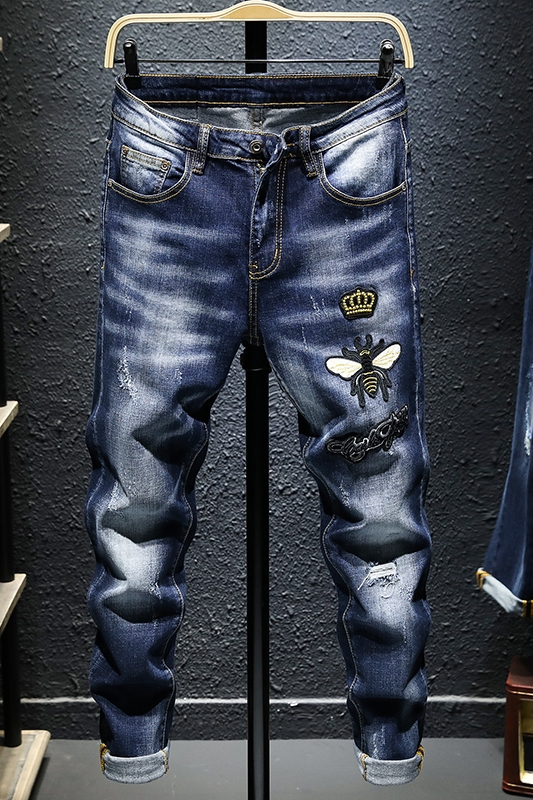 AH02175 Fashion Men's Jeans 2020 Runway European Design party style Men's Clothing, As pic 
AH02175 Fashion Men's Jeans 2020 Runway European Design party style Men's Clothing, As pic