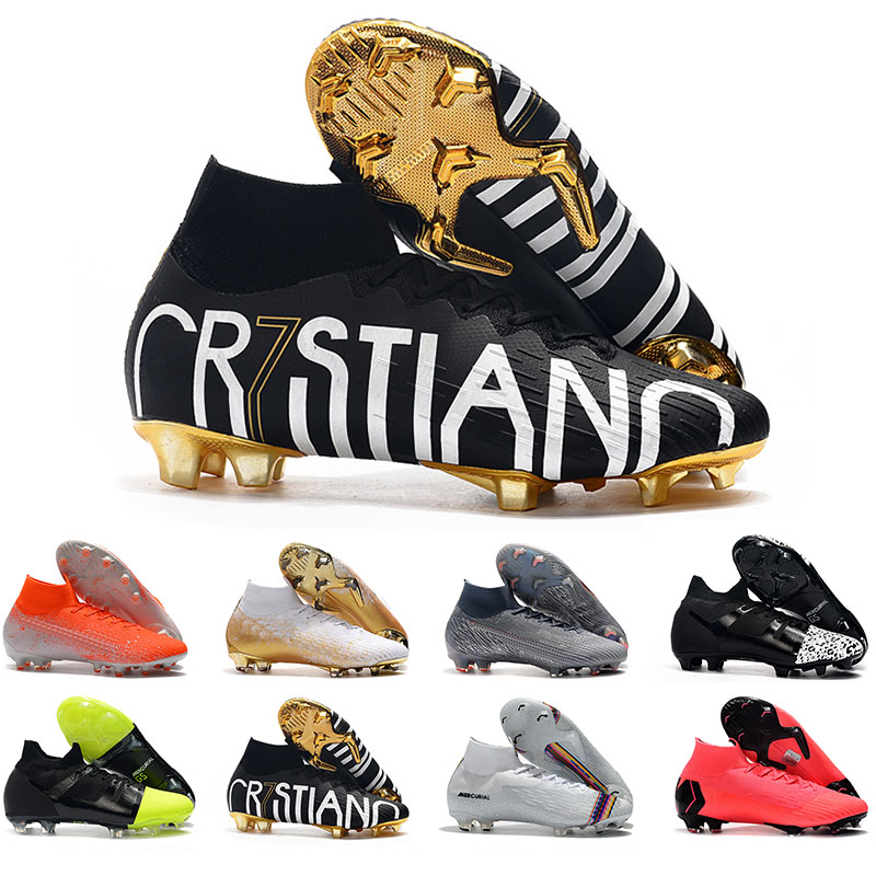 2019 Mercurial Superfly 360 Elite FG KJ 6 XII 12 CR7 Ronaldo Neymar Soccer Shoes Mens Trainers Football Cleats Designer Shoes Size 39-45
2019 Mercurial Superfly 360 Elite FG KJ 6 XII 12 CR7 Ronaldo Neymar Soccer Shoes Mens Trainers Football Cleats Designer Shoes Size 39-45