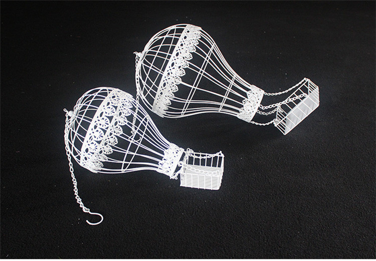 celebration prop wedding birthday party stage ceiling decor wedding flower vase holder drop ornament decor ceiling hanging hotair balloon