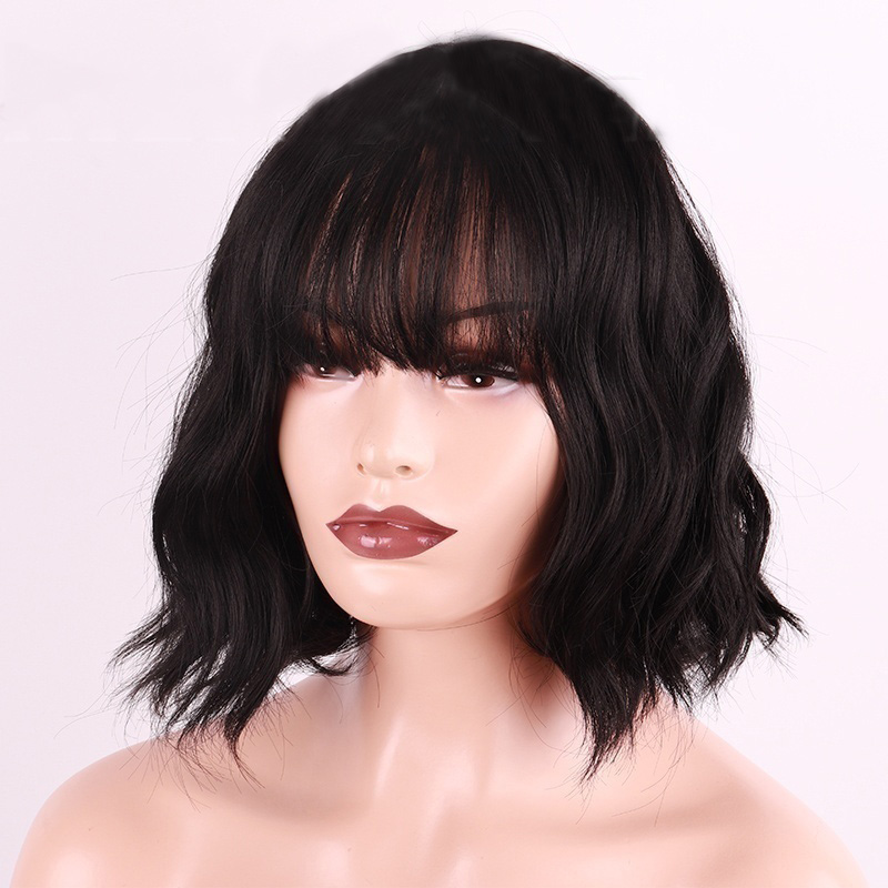 LING HANG Women's Fashion Daily Short Curly Hair With Bangs 15 Colors High Temperature Synthetic Wig Cosplay Wig, 613
LING HANG Women's Fashion Daily Short Curly Hair With Bangs 15 Colors High Temperature Synthetic Wig Cosplay Wig, 613