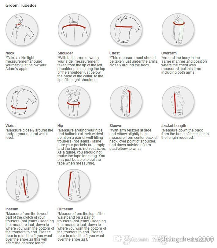 Fashion Two Buttons Groomsmen Notch Lapel Wedding Groom Tuxedos Men Suits Wedding/Prom/Dinner Best Man Blazer(Jacket+Vest+Pants)