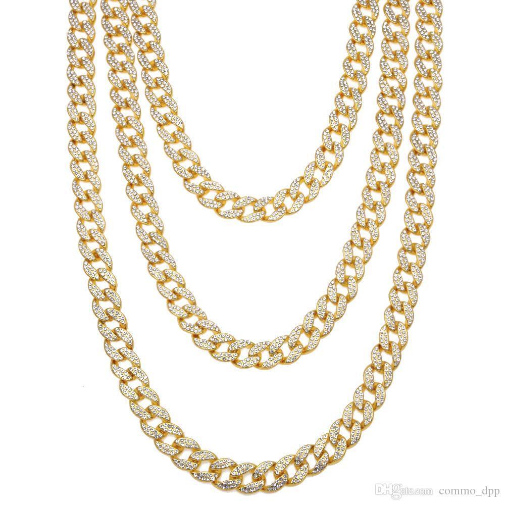 Hip Hop Iced Out Chains Men S Miami Long Heavy Gold Plated Cuban Link Necklace For Mens Fashion Rapper Jewelry Party Gift
Hip Hop Iced Out Chains Men S Miami Long Heavy Gold Plated Cuban Link Necklace For Mens Fashion Rapper Jewelry Party Gift