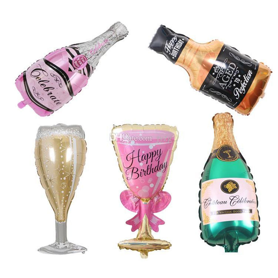 Birthday Wedding Baby Shower Party Decor Supplies Champagne Cup Beer Bottle Balloons Aluminium Foil Balloon Helium Ballons Party balloon, As pic
Birthday Wedding Baby Shower Party Decor Supplies Champagne Cup Beer Bottle Balloons Aluminium Foil Balloon Helium Ballons Party balloon, As pic