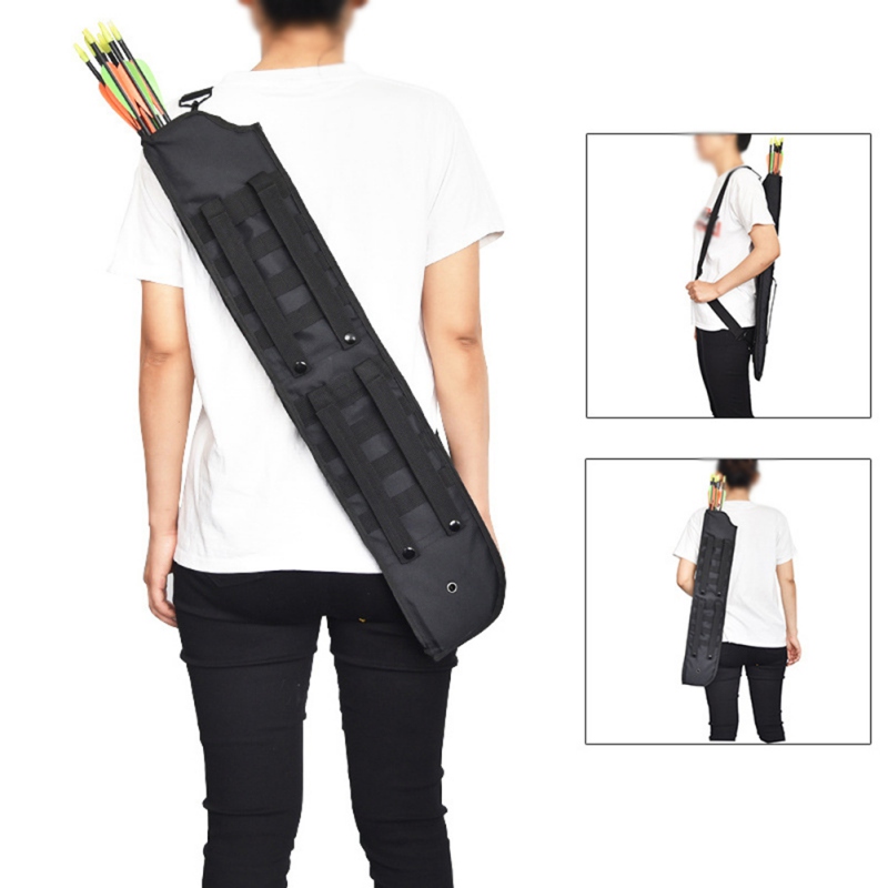 Multi-Functional Arrow Quiver Arrow Storage Bag Adjustable Strap Holder Pot For Hunting Outdoor Archery Accessory, Black color
Multi-Functional Arrow Quiver Arrow Storage Bag Adjustable Strap Holder Pot For Hunting Outdoor Archery Accessory, Black color