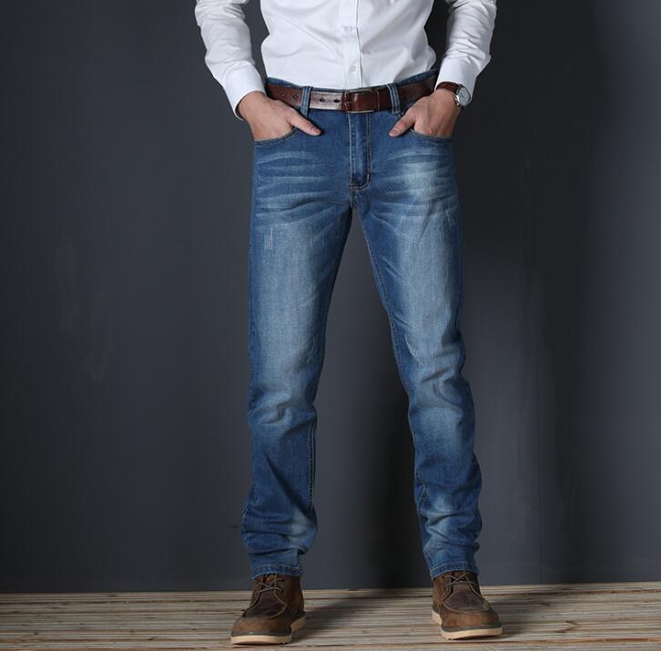 Foreign Designer Fashion Casual Slim Stretch Jeans Pants Trousers For Men High Quality Contracted Style Light Blue
Foreign Designer Fashion Casual Slim Stretch Jeans Pants Trousers For Men High Quality Contracted Style Light Blue