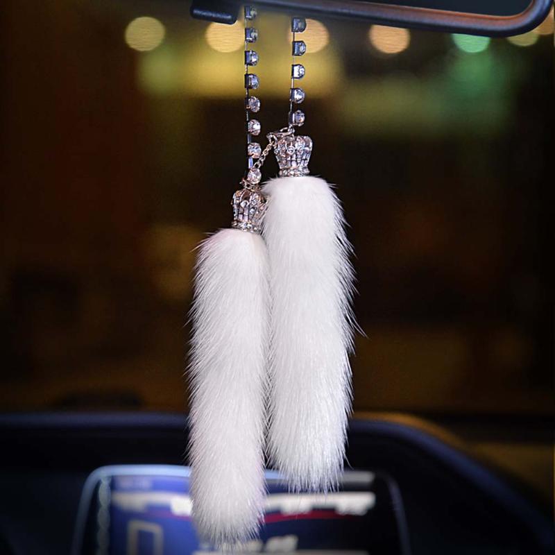 Car Pendant Rearview Mirror Plush Hanging Ornaments Crown Diamond Charm Crystal Suspension Ornaments Car Accessories Gifts
Car Pendant Rearview Mirror Plush Hanging Ornaments Crown Diamond Charm Crystal Suspension Ornaments Car Accessories Gifts