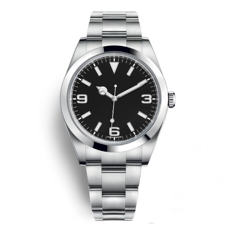 Wholesale Explorer Black Dial Stainless Steel Automatic 2813 Movement Watch Casual Date Reloj De Lujo montre Relojes De Marca Wristwatch, Slivery;brown
Wholesale Explorer Black Dial Stainless Steel Automatic 2813 Movement Watch Casual Date Reloj De Lujo montre Relojes De Marca Wristwatch, Slivery;brown