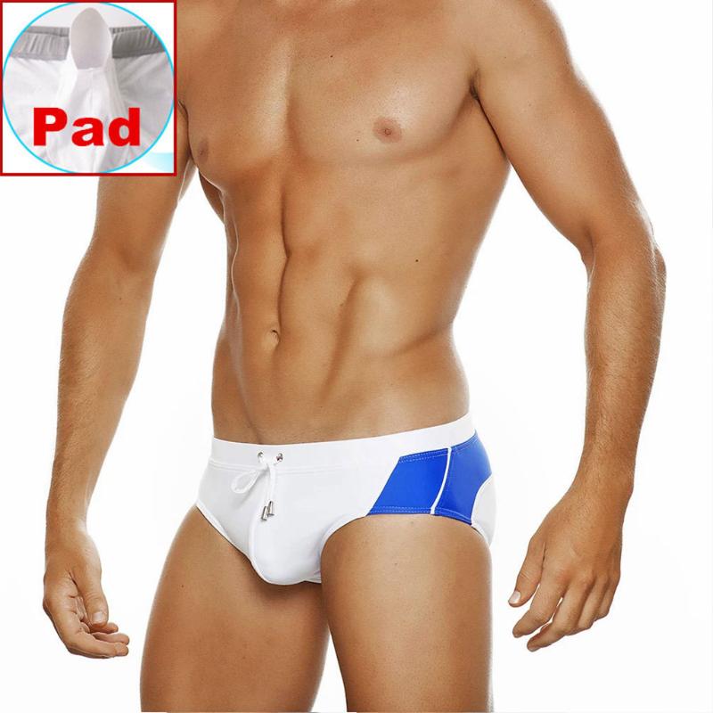 Men's Swimming Trunks Briefs Swimsuit Sexy Padded Pouch Bulge Enhancing Push Up Cup Gay Swimwear Bikini Beach
Men's Swimming Trunks Briefs Swimsuit Sexy Padded Pouch Bulge Enhancing Push Up Cup Gay Swimwear Bikini Beach