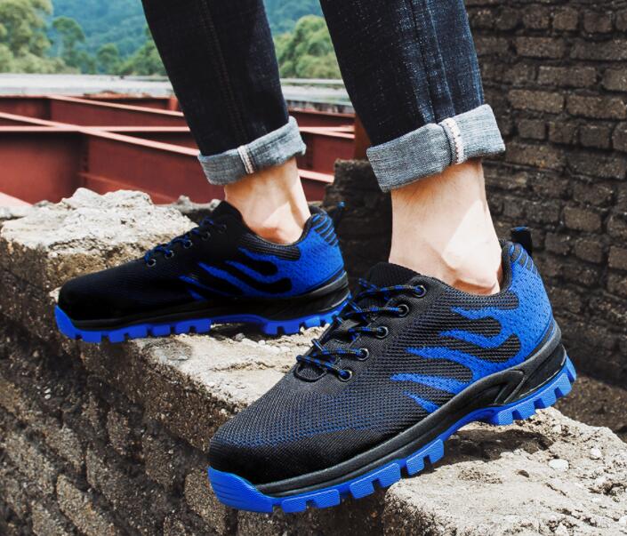 fly woven breathable soft and comfortable labor protection shoes antistatic anti stab anti smash steel shoes waterproof work shoes yakuda local online store, Black red
fly woven breathable soft and comfortable labor protection shoes antistatic anti stab anti smash steel shoes waterproof work shoes yakuda local online store, Black red