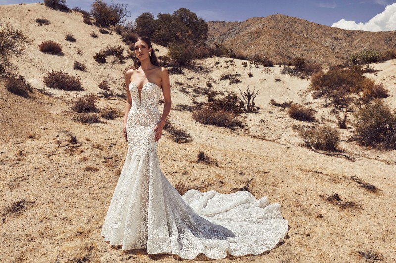 calla blanche mermaid wedding dresses sweetheart delicate lace bridal gowns sleeveless backless sweep train vintage boho wedding dress