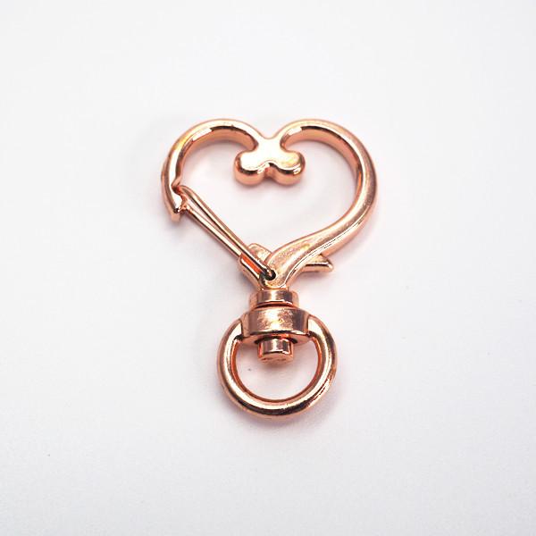 High Quality Metal Swivel Lobster Clasp Snap Hook Star Heart Shape DIY Keychain Jewelry Findings Car Keyring Accessories