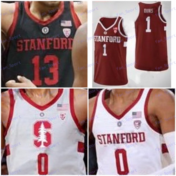 Stanford Cardinal Custom Any Name Number Stitched Black Gray White Red #0 KZ Okpala 1 Daejon Davis NCAA College Basketball Jersey, As
Stanford Cardinal Custom Any Name Number Stitched Black Gray White Red #0 KZ Okpala 1 Daejon Davis NCAA College Basketball Jersey, As
