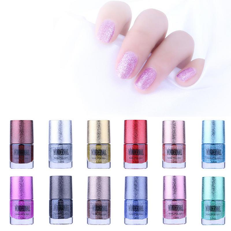 12ml Shiny Nail Polish Pure Color Lacquer Varnish DIY Manicure Nail Art Polish Varnish Design, White
12ml Shiny Nail Polish Pure Color Lacquer Varnish DIY Manicure Nail Art Polish Varnish Design, White