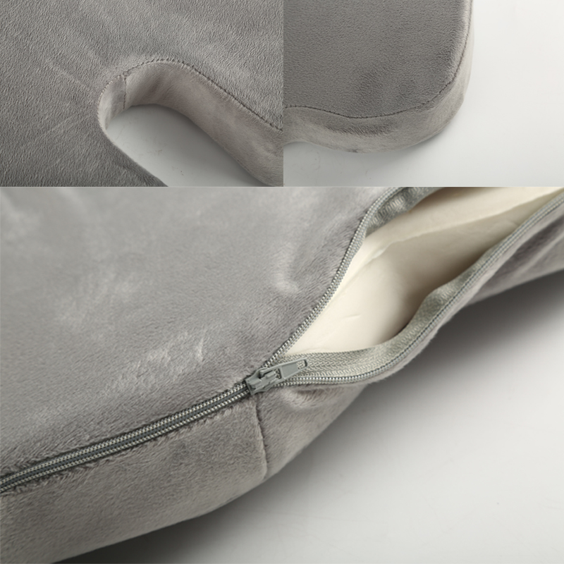 Comfortable Memory Foam Chair and Car Seat Cushion for Lower Back Tailbone Hemorrhoid