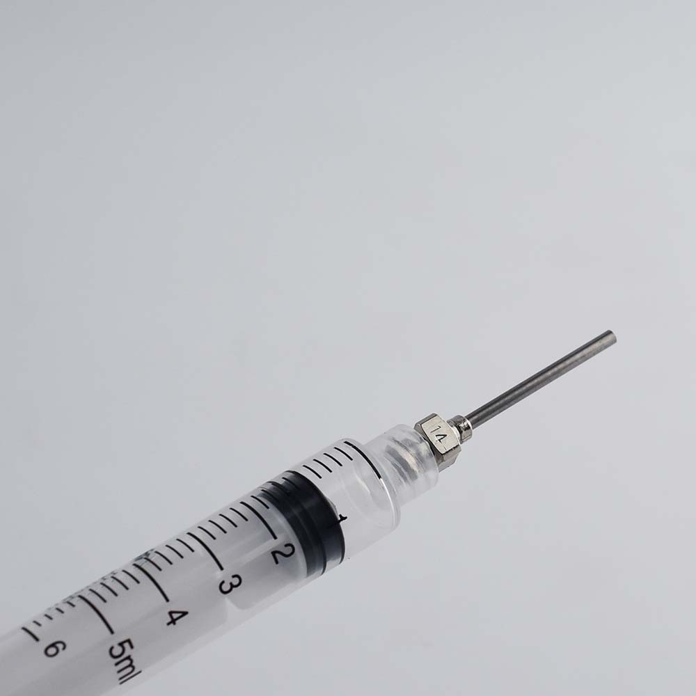 14G Dispensing Needle 1" All Metal, Stainless Steel Blunt Tip Luer Lock 12 Pack