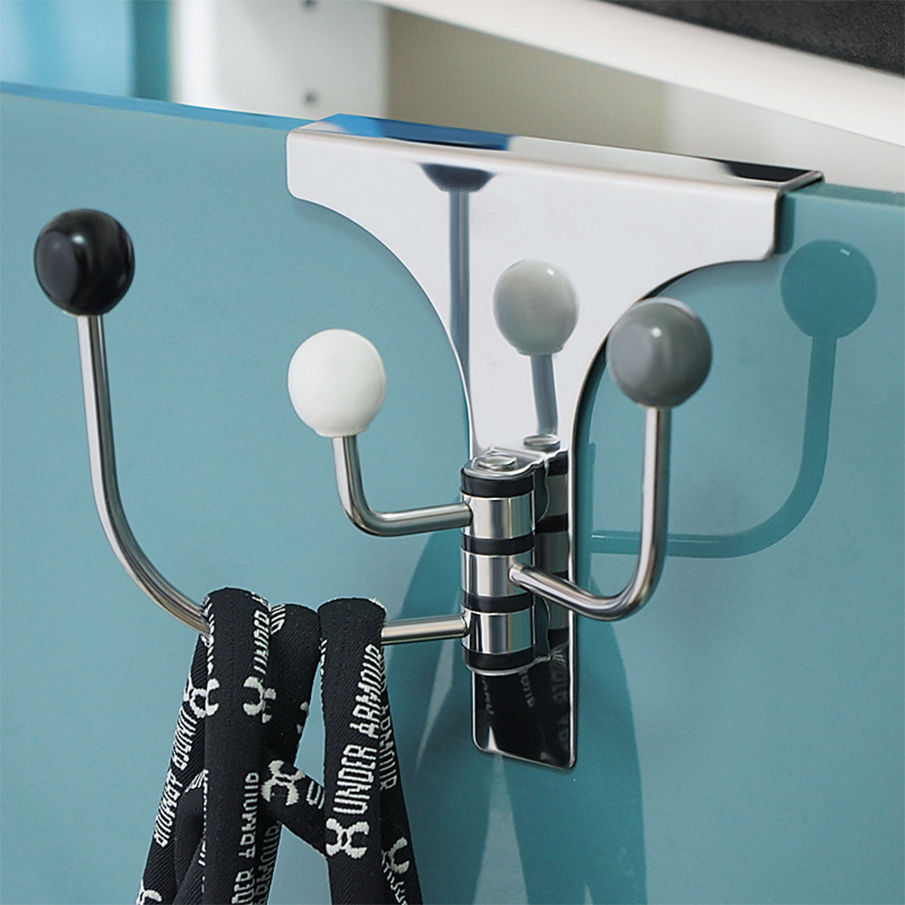 Door Hanger Bedroom Bathroom Strong Hanger Stainless Steel rotary Door Hook Clothes Hat Bag Storage Home Accessories Hook
Door Hanger Bedroom Bathroom Strong Hanger Stainless Steel rotary Door Hook Clothes Hat Bag Storage Home Accessories Hook
