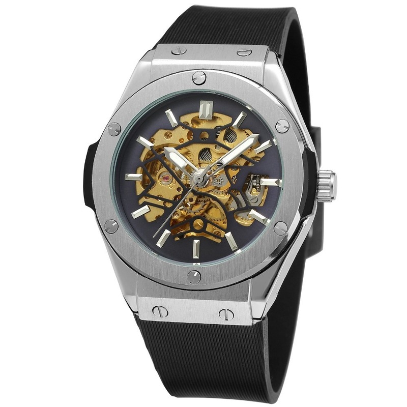 2020 New Luxury Forsining European and American Men's Fashion Watch Casual Silver Skeleton Fully Automatic Mechanical Watch With Box, Black
2020 New Luxury Forsining European and American Men's Fashion Watch Casual Silver Skeleton Fully Automatic Mechanical Watch With Box, Black