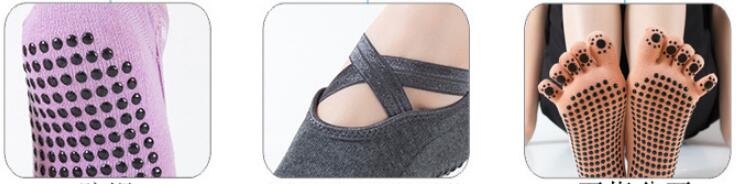 Hot Sale-nce bipedal sports five fingers socks professional anti-skid yoga socks five toes cross