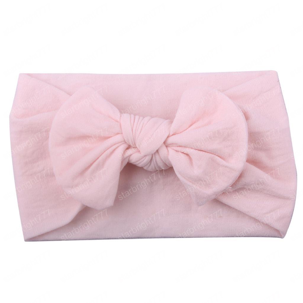 2020 new hair bows hairbands Newborn Infant Soft Nylon Headbands Hair Accessories for Girls Kids Toddler Childrens Head Wrap