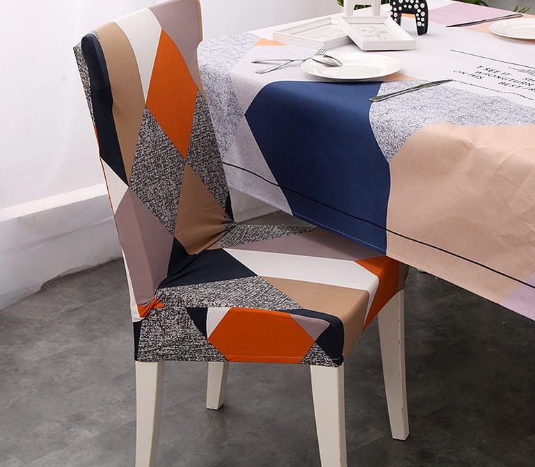 Modern Stretch Elastic Chair Covers Spandex Removable Slipcovers Home Decorative for Dining room Banquet Wedding Kitchen