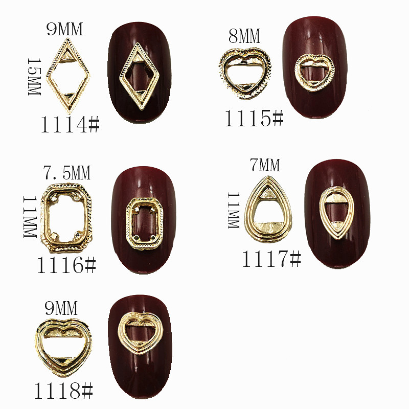 50pcs/pack Japan 3D Nail art Decorations Metal Alloy Nail Accessories Heart Drop Style Parts DIY Charm Supplies
50pcs/pack Japan 3D Nail art Decorations Metal Alloy Nail Accessories Heart Drop Style Parts DIY Charm Supplies